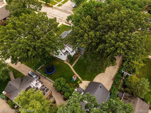 611 N Melborn St, Dearborn, MI 48128 - aerial view of property's location
