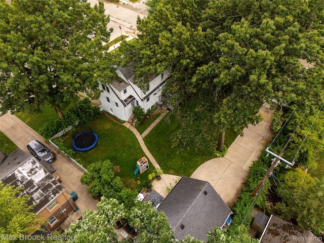 611 N Melborn St, Dearborn, MI 48128 - aerial view