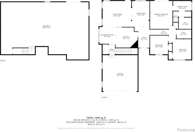 16017 Whippoorwill Ct, Manchester, MI 48158 - view of home floor plan