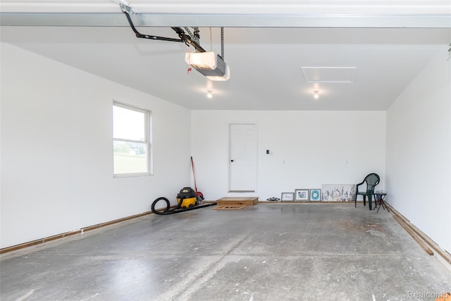 16017 Whippoorwill Ct, Manchester, MI 48158 - garage with a garage door opener