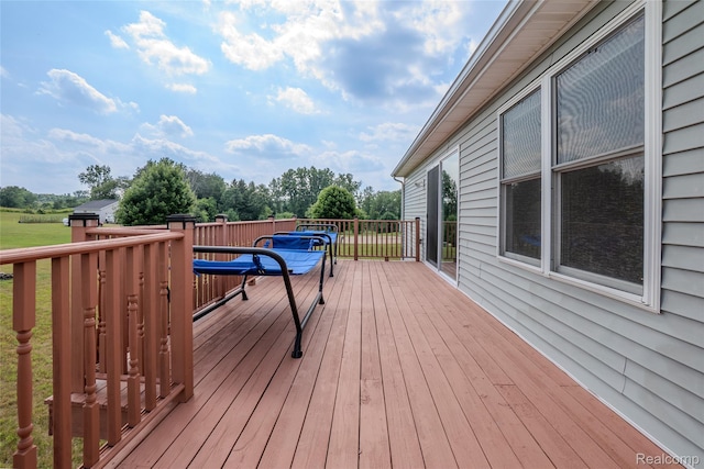 16017 Whippoorwill Ct, Manchester, MI 48158 - view of deck