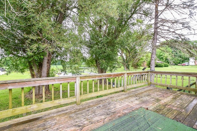 12345 Beadle Lake Rd, Battle Creek, MI 49014 - deck with a lawn