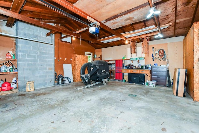 12345 Beadle Lake Rd, Battle Creek, MI 49014 - garage featuring a garage door opener