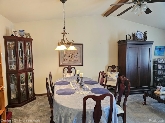 4866 Elm Tree Ln, Warren, MI 48092 - carpeted dining room featuring a ceiling fan