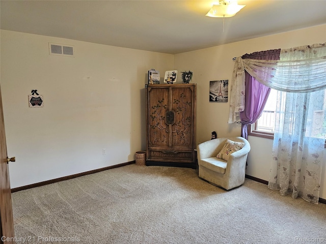 4866 Elm Tree Ln, Warren, MI 48092 - sitting room with carpet floors and baseboards