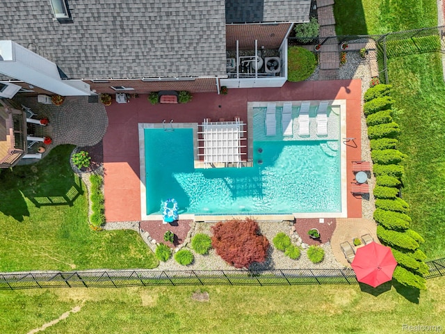 24065 Timber Creek Ln, Flat Rock, MI 48134 - aerial view of property and surrounding area