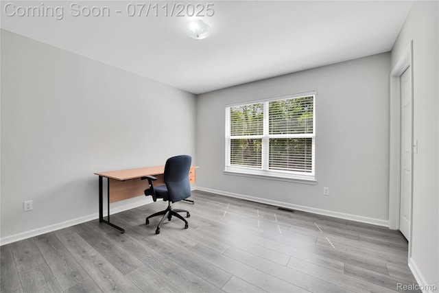 3454 Everett Dr, Rochester Hills, MI 48307 - office with wood finished floors and baseboards