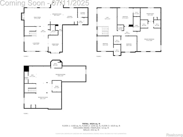 3454 Everett Dr, Rochester Hills, MI 48307 - view of home floor plan