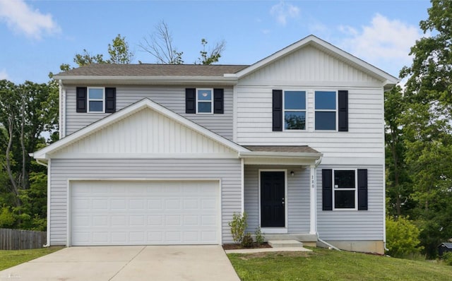 180 Ash St, Corunna, MI 48817 - view of front facade with concrete driveway and roof with shingles