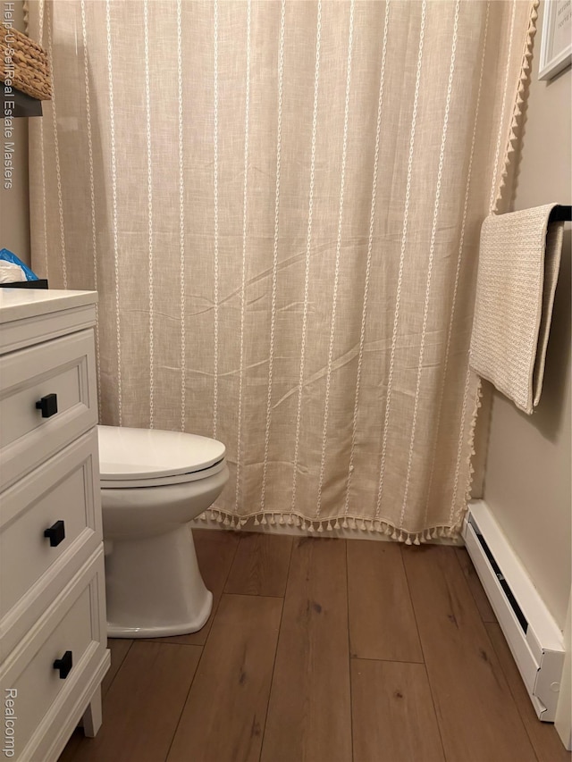 1975 Michigan Ave Unit 47, Marysville, MI 48040 - bathroom with a baseboard radiator and vanity