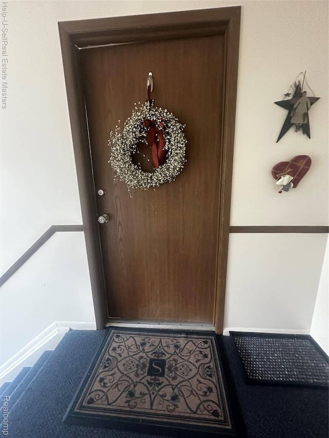 1975 Michigan Ave Unit 47, Marysville, MI 48040 - doorway to property featuring stucco siding