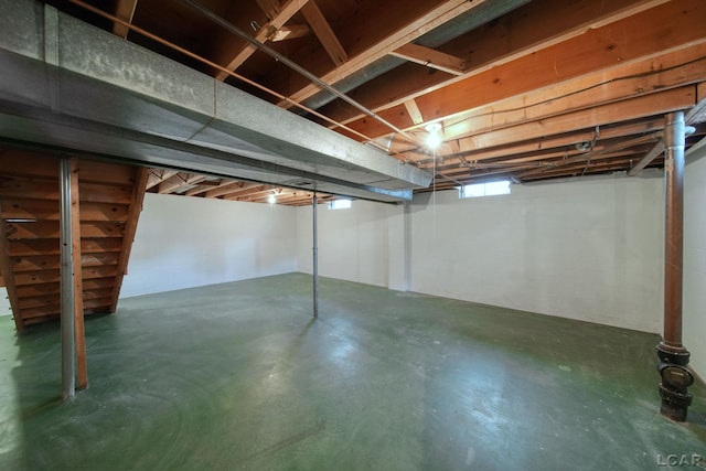 608 Brook St, Tecumseh, MI 49286 - view of below grade area