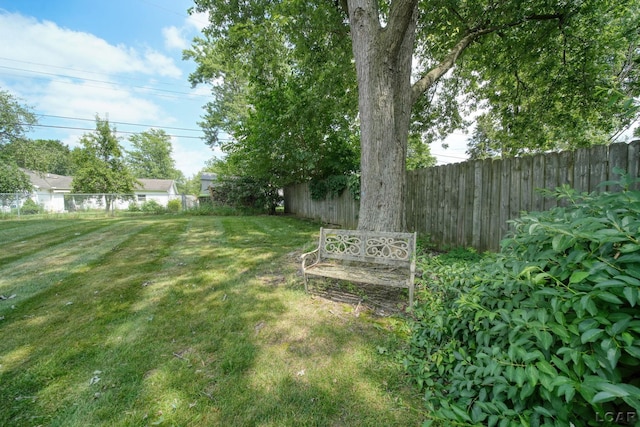 608 Brook St, Tecumseh, MI 49286 - view of fenced backyard
