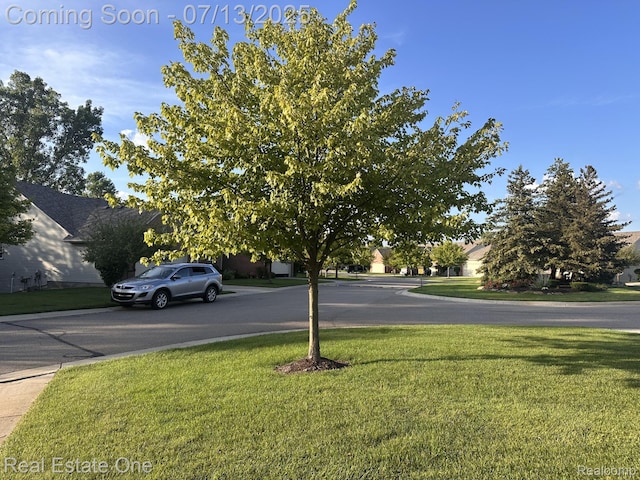 820 Woodhaven Dr, Commerce Twp, MI 48390 - view of asphalt street featuring curbs