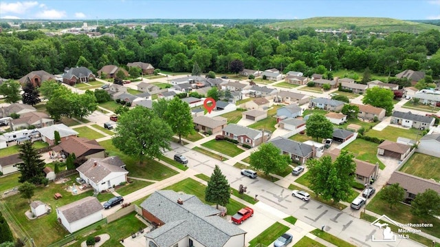 15930 Drysdale St, Southgate, MI 48195 - aerial view of residential area