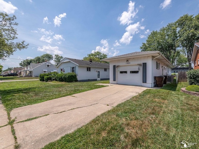1405 Arbor Ave, Monroe, MI 48162 - ranch-style home with a garage and concrete driveway