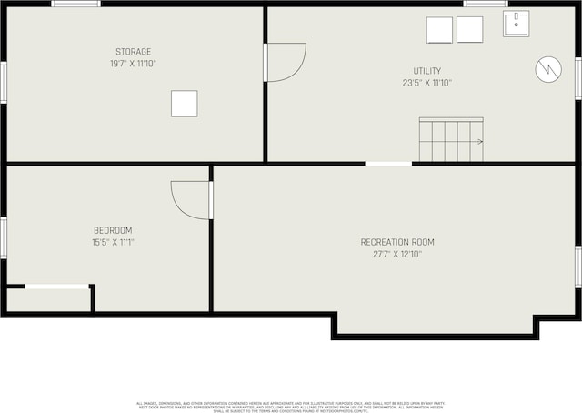 8611 Byron Center Ave SW, Byron Center, MI 49315 - view of room layout