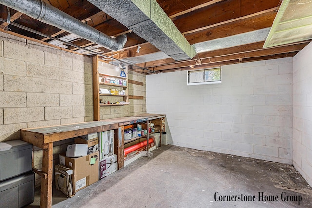 8611 Byron Center Ave SW, Byron Center, MI 49315 - below grade area featuring a workshop area