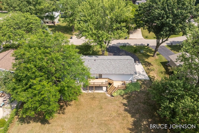 1236 S Van Bruggen Dr, Plainwell, MI 49080 - view from above of property