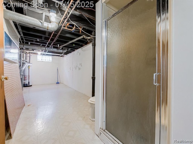 32508 Avondale St, Westland, MI 48186 - basement featuring gas water heater and tile patterned floors