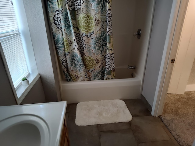 411 Block Rd, Coldwater, MI 49036 - bathroom with shower / bath combo and vanity