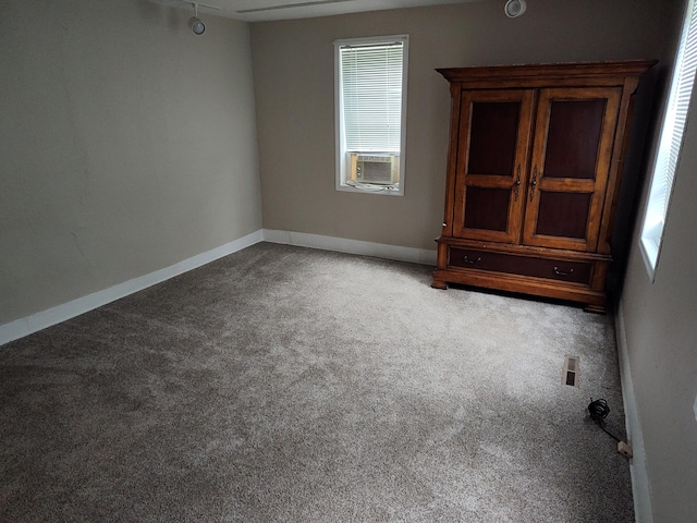 411 Block Rd, Coldwater, MI 49036 - empty room with carpet floors and cooling unit