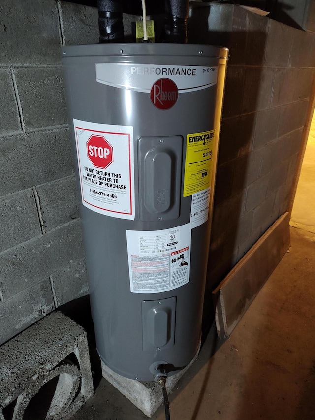 411 Block Rd, Coldwater, MI 49036 - utilities with electric water heater