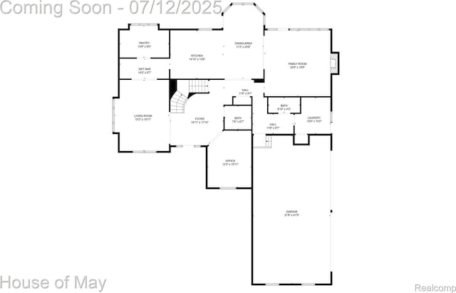 4743 S Ridge Dr, West Bloomfield, MI 48323 - view of home floor plan