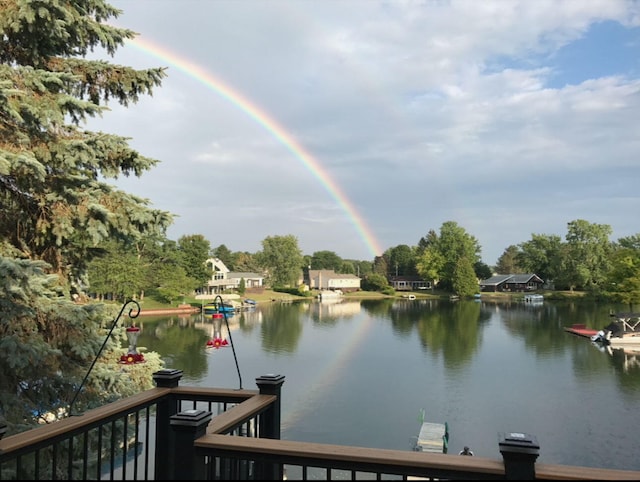 11259 Baker Rd, Jerome, MI 49249 - dock featuring a water view