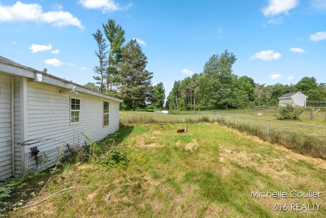 9583 E 5 Mile Rd, Big Rapids, MI 49307 - view of yard