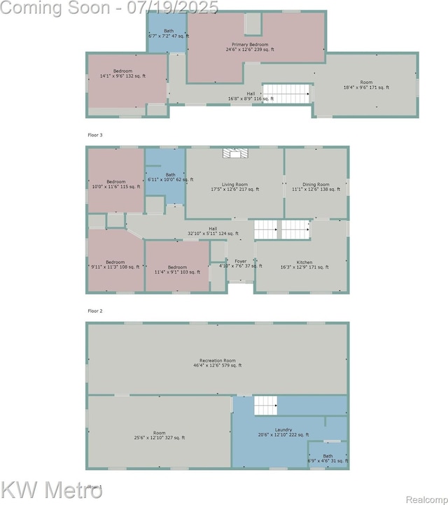 972 Goodale Ave, Clawson, MI 48017 - view of property floor plan