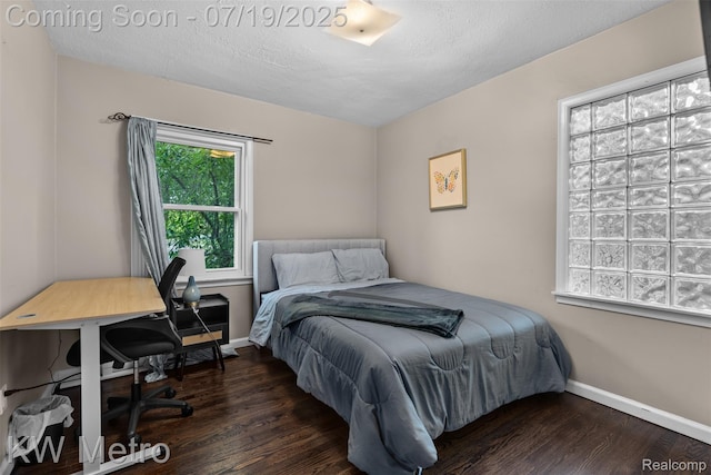 972 Goodale Ave, Clawson, MI 48017 - bedroom with wood finished floors and an office area