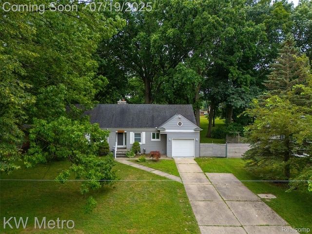 972 Goodale Ave, Clawson, MI 48017 - ranch-style home featuring concrete driveway and an attached garage