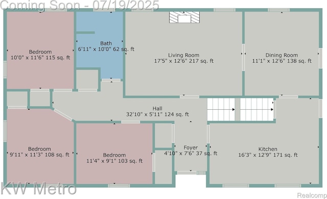 972 Goodale Ave, Clawson, MI 48017 - view of property floor plan