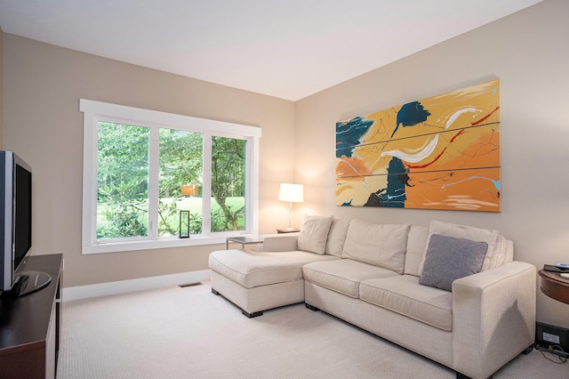 7751 Austinridge Dr SE, Caledonia, MI 49316 - living area with carpet floors and baseboards