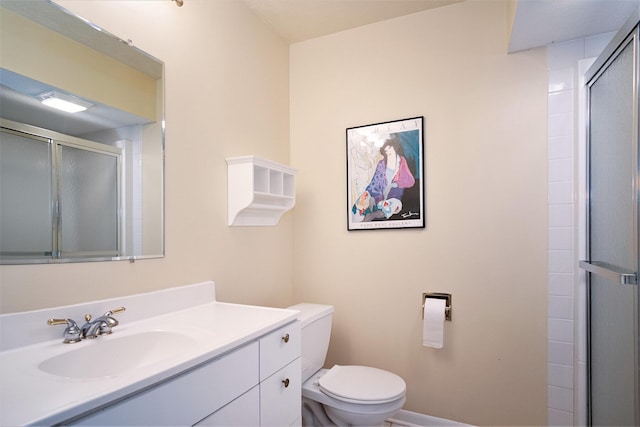 7751 Austinridge Dr SE, Caledonia, MI 49316 - full bath with vanity and an enclosed shower