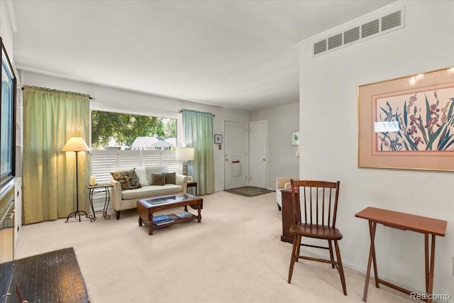 15588 Kirkshire Ave, Beverly Hills, MI 48025 - living area featuring carpet floors