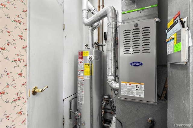 15588 Kirkshire Ave, Beverly Hills, MI 48025 - utilities featuring gas water heater