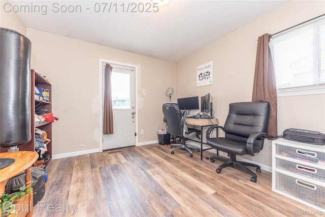205 Shotka St, Westland, MI 48186 - office with wood finished floors and baseboards