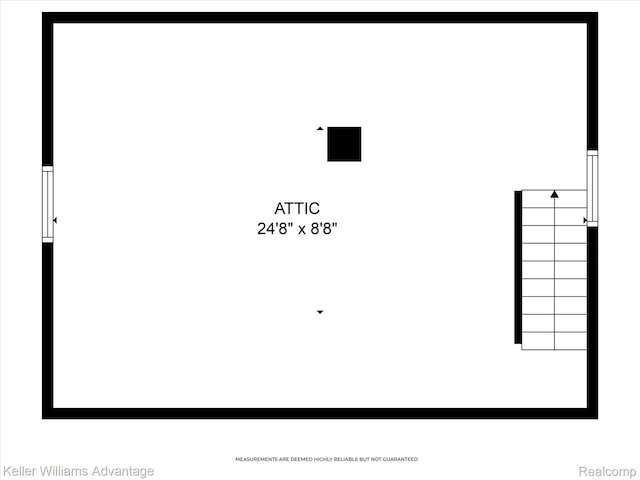 402 E 7th St, Royal Oak, MI 48067 - view of floor plan / room layout