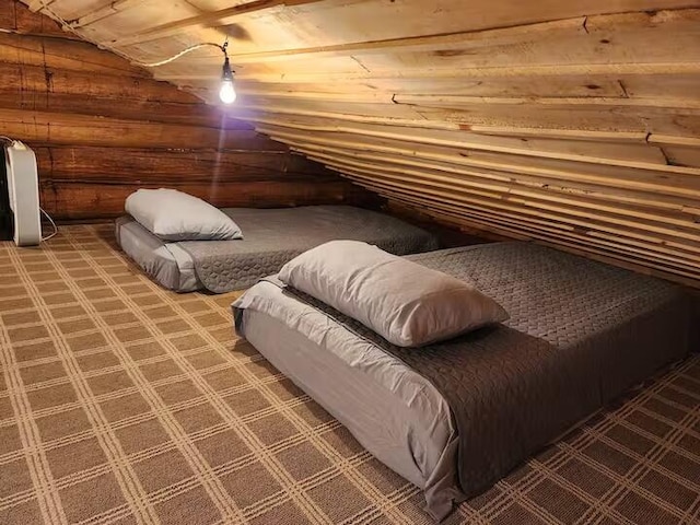 2599 N Pine Ave, White Cloud, MI 49349 - view of attic