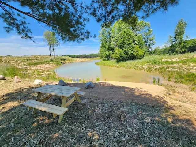 2599 N Pine Ave, White Cloud, MI 49349 - surrounding community with a water view