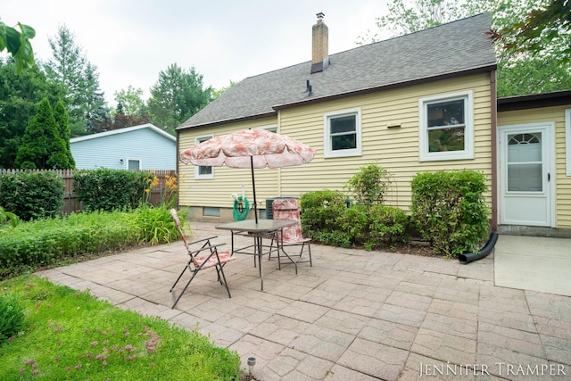 4001 Hillsdale Ave NE, Grand Rapids, MI 49525 - view of patio with outdoor dining area