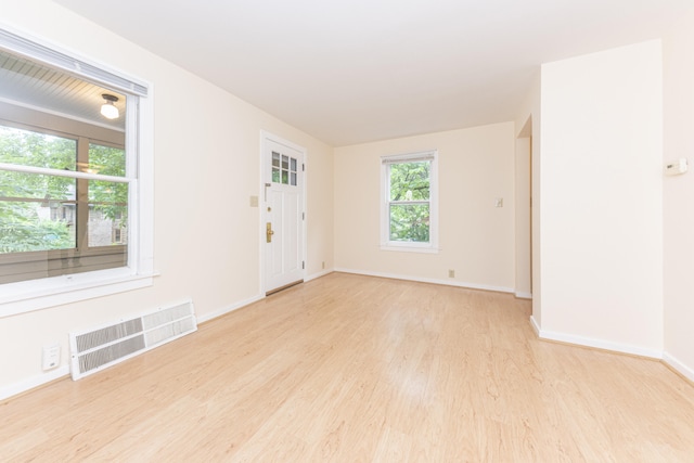 501 W Mosley St, Ann Arbor, MI 48103 - unfurnished room with light wood-style flooring and baseboards