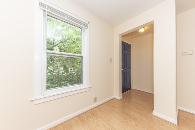 501 W Mosley St, Ann Arbor, MI 48103 - empty room featuring light wood-type flooring and baseboards