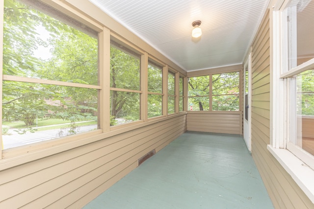 501 W Mosley St, Ann Arbor, MI 48103 - view of unfurnished sunroom