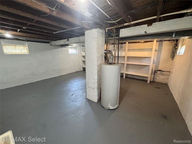 3605 Hogarth Ave, Flint, MI 48532 - below grade area featuring water heater