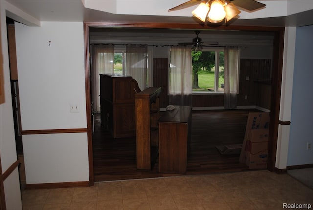 4785 Mayer Rd, China, MI 48054 - kitchen featuring ceiling fan and healthy amount of natural light