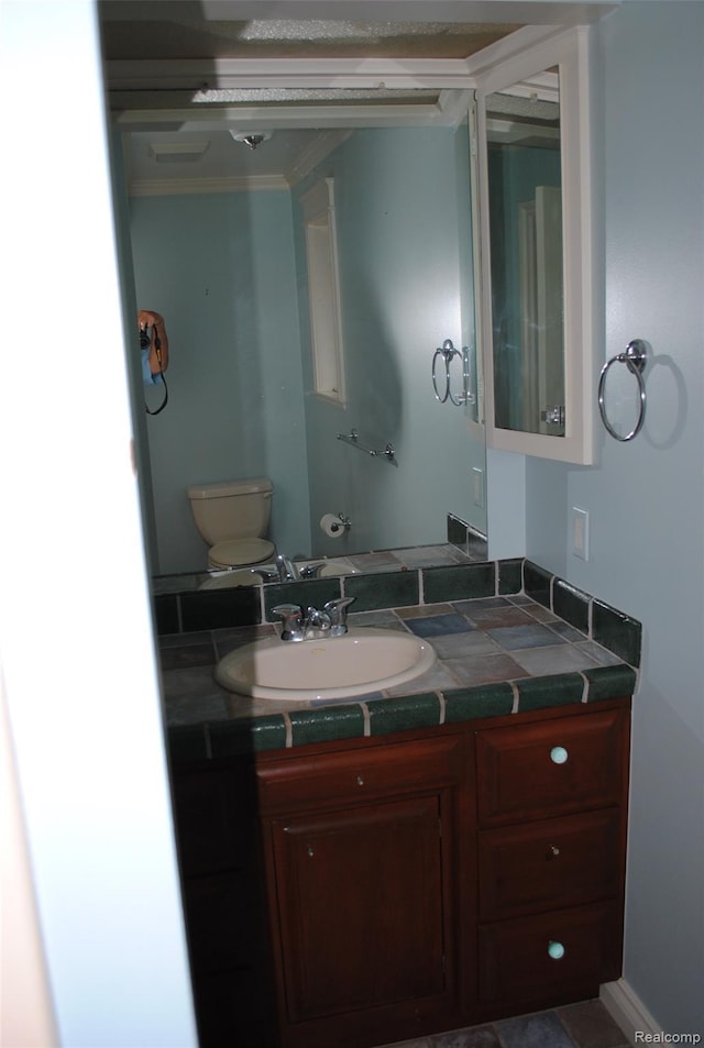 4785 Mayer Rd, China, MI 48054 - bathroom with toilet and vanity