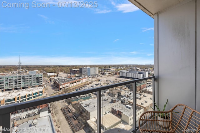 432 S Washington Ave Unit 1402, Royal Oak, MI 48067 - balcony with a view of city